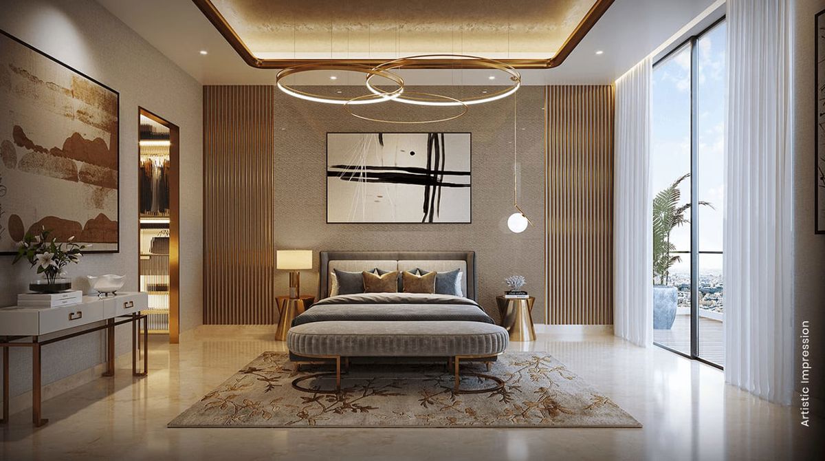 4 BHK + Servant Room,Study Room 2670 Sq.Ft. Apartment in M3M Crown