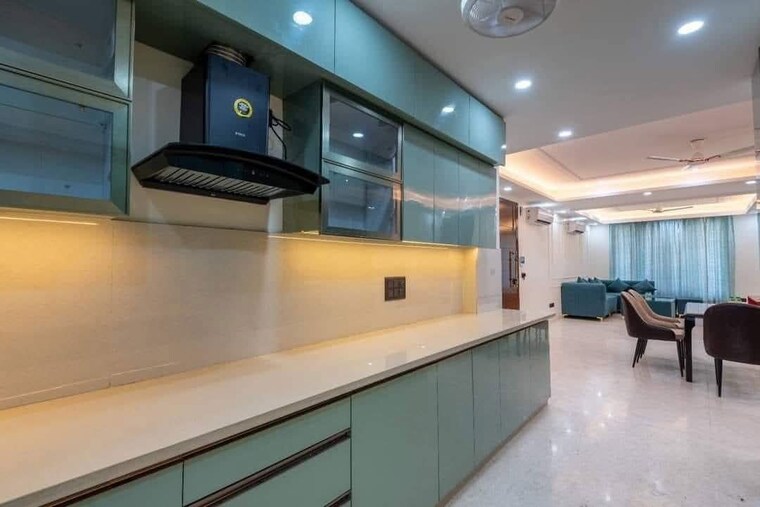 Kitchen, dlf-the-aralias 4 Bedroom 5800 Sq.Ft. Apartment In Sector 42 Gurgaon 9724417
