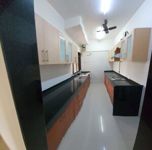 Building Lobby in 2.5 BHK Apartment at Evershine Embassy, Andheri West – for Rent