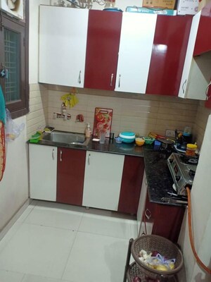 Kitchen in 2 BHK Apartment at Angel Mercury, Vaibhav Khand – for Rent