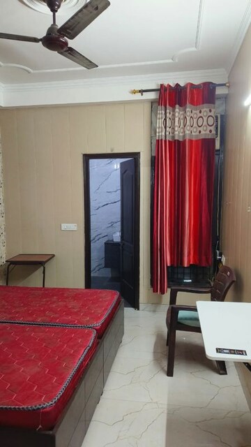 Living Room in 2 BHK Apartment at Angel Mercury, Vaibhav Khand – for Rent