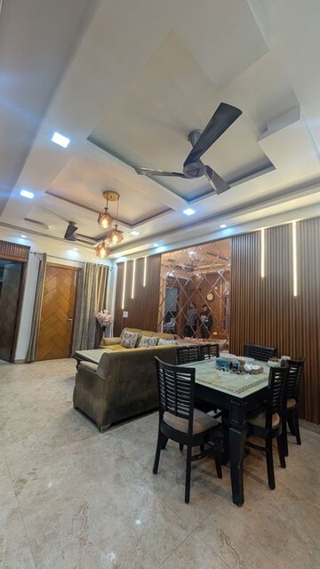 Living Room in 2 BHK Apartment at Angel Mercury, Vaibhav Khand – for Rent