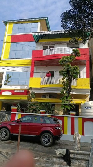 3 BHK Villa – Exterior View View at Chandrakiran Nagar - for Rent