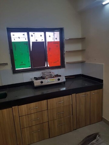 Kitchen in 1 BHK Apartment at Mountain Breeze, Powai – for Rent