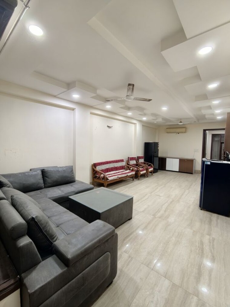 Living Room, chattarpur 4 Bedroom 2000 Sq.Ft. Builder Floor In Chattarpur Delhi 9724584
