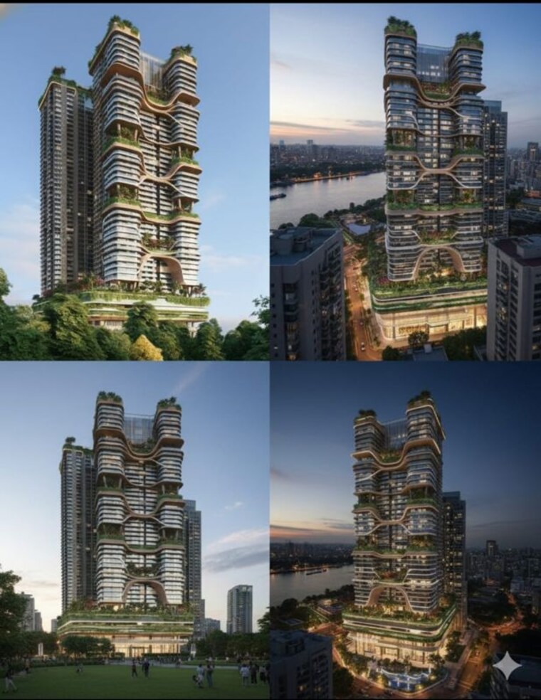 Exterior View, kokapet 3 Bedroom 3000 Sq.Ft. Apartment In Kokapet Hyderabad 9724588