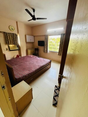 Master Bedroom in 3 BHK Apartment at Prahlad Nagar – for Rent