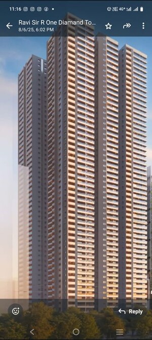 3 BHK Apartment – Exterior View View at Financial District - for Sale