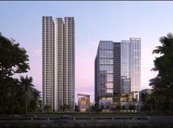 3 BHK + Pooja Room,Servant Room,Study Room,Extra Room Apartment For Sale in R One Diamond Towers Fina