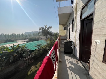 Balcony in 3 BHK Builder Floor at Dhakoli – for Sale