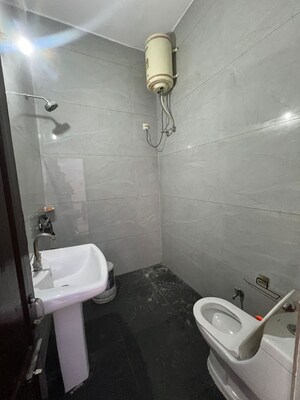 Bathroom in 3 BHK Builder Floor at Dhakoli – for Sale