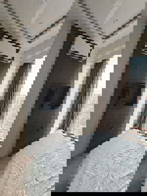 2 BHK + Study Room Apartment For Rent in Twin Towers