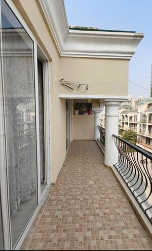 Balcony in 3 BHK Builder Floor at Omaxe New Chandigarh, North Mullanpur – for Sale