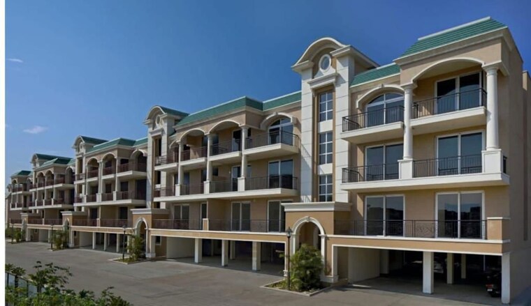 Exterior View, omaxe-new-chandigarh 3 Bedroom 1620 Sq.Ft. Builder Floor In North Mullanpur Chandigarh 9704297