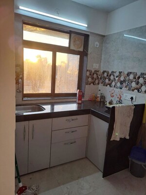 Kitchen in 1 BHK Apartment at Sethia Aashray Phase 1, Kandivali East – for Rent