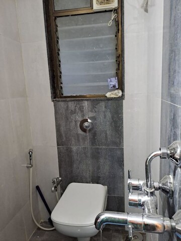 Bathroom in 1 BHK Apartment at Sethia Aashray Phase 1, Kandivali East – for Rent
