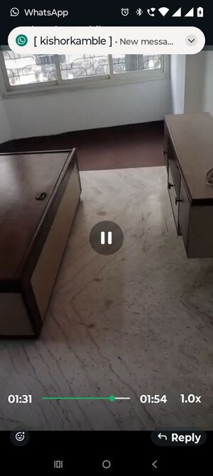 Bathroom in 3 BHK Apartment at Chembur – for Rent