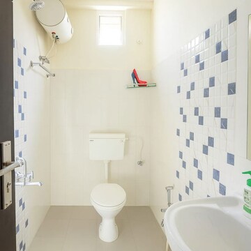 Bathroom in 2 BHK Builder Floor at Manikonda – for Rent
