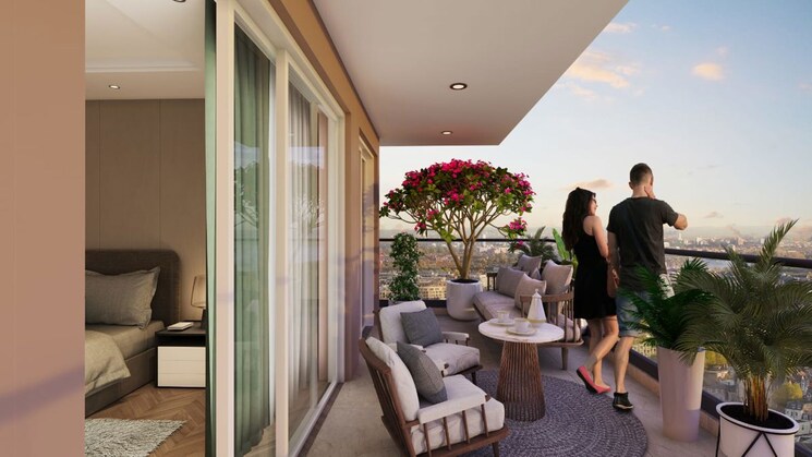 Living Room, victoryone-amara 2 Bedroom 1050 Sq.Ft. Apartment In Sector 16 Greater Noida Greater Noida 9724813