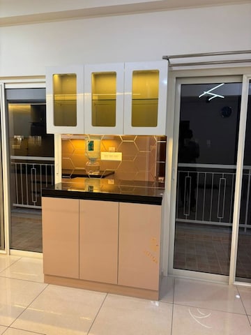 Kitchen in 2 BHK Apartment at Sobha Dream Gardens, Thanisandra Main Road – for Rent