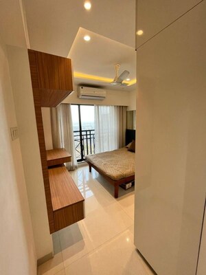 Kitchen in 3 BHK Apartment at Sanghvi Heights, Wadala – for Rent