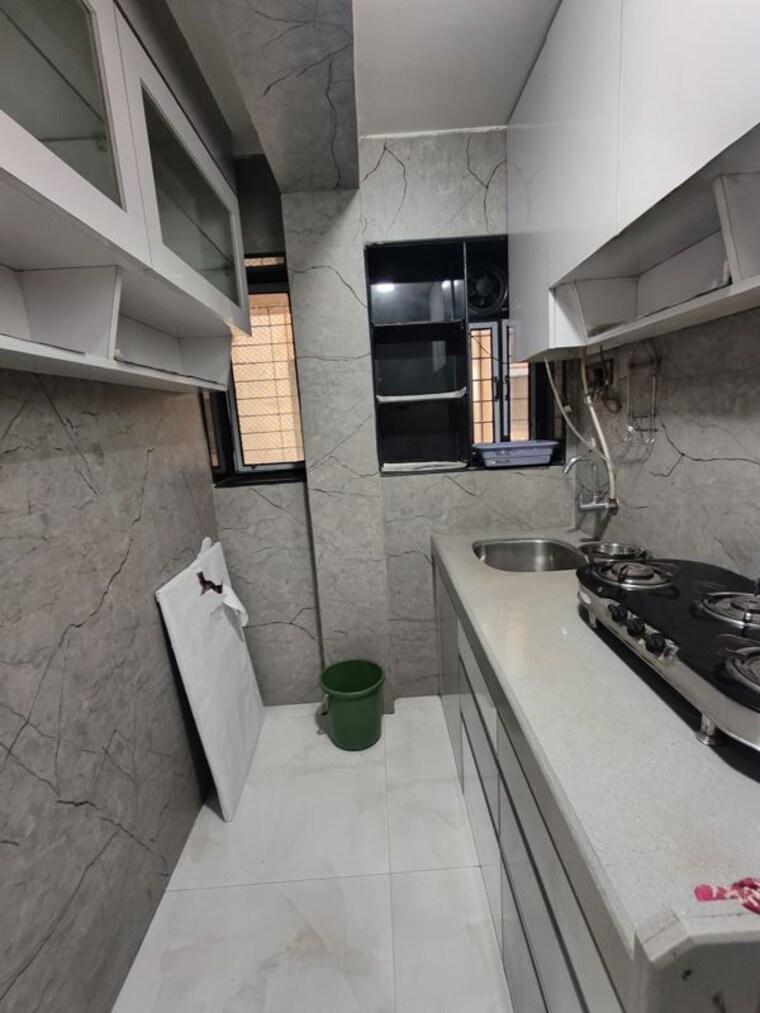 Kitchen, golden-park-complex 1.5 Bedroom 565 Sq.Ft. Apartment In Gokul Nagar Thane 9724929