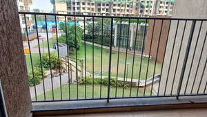 Balcony in 2 BHK Apartment at Kharadi – for Rent