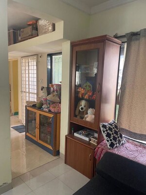 Living Room in 1 BHK Apartment at B. U. Bhandari  Planet Millenium, Pimple Saudagar – for Rent