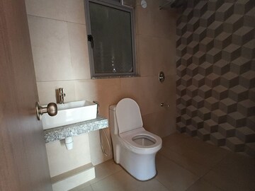 Bathroom in 2 BHK Apartment at Kalpataru Immensa D, Kolshet Road – for Rent