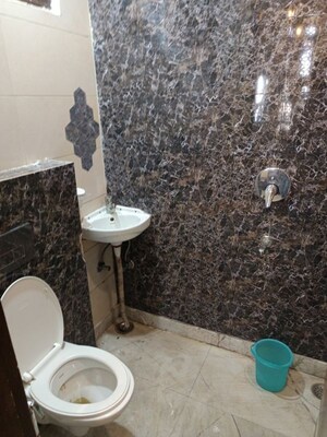Bathroom in 2 BHK Builder Floor at Rohini Sector 7 – for Rent