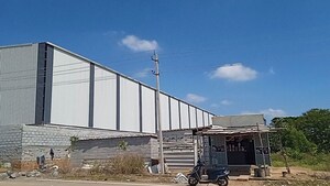  Warehouse – Exterior View View at Sompura Industrial, Dobbaspet - for Rent