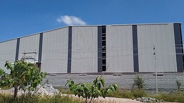  Warehouse – Exterior View View at Sompura Industrial, Dobbaspet - for Rent