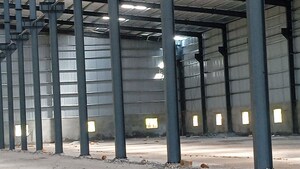  Warehouse – Exterior View View at Sompura Industrial, Dobbaspet - for Rent