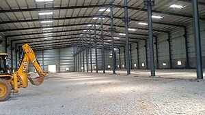 Warehouse – Exterior View View at Sompura Industrial, Dobbaspet - for Rent