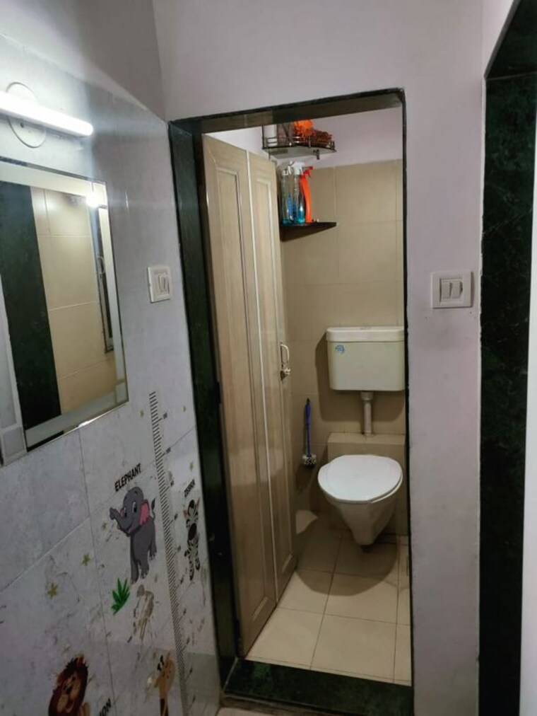 Bathroom, puranik-city-phase-iii 1 Bedroom 400 Sq.Ft. Apartment In Ghodbunder Road Thane 9725100