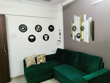 Bedroom in 1 BHK Apartment at Puranik City Phase III, Ghodbunder Road – for Rent