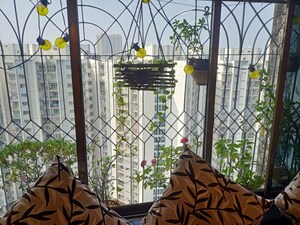 Balcony in 2 BHK Apartment at Akurli Satya CHS, Kandivali East – for Sale