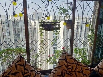 Balcony in 2 BHK Apartment at Akurli Satya CHS, Kandivali East – for Sale