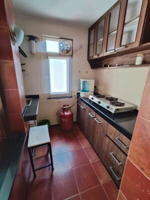 Kitchen in Studio Builder Floor at Greater Kailash – for Rent