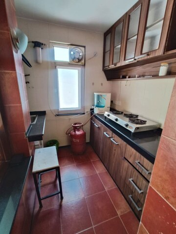 Kitchen in Studio Builder Floor at Greater Kailash – for Rent