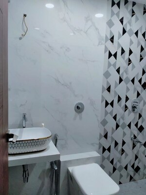 Bathroom in 2 BHK Apartment at Supreme Shree Shreyas CHS, Santacruz East – for Rent