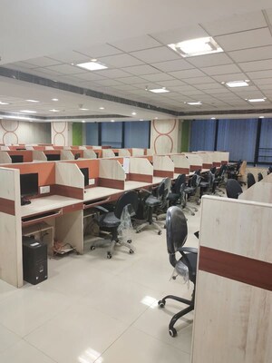 Team Area in  Office Space at Technocity IT Park, Ghansoli – for Rent
