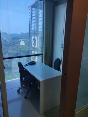 Floor Plan in  Office Space at Technocity IT Park, Ghansoli – for Rent