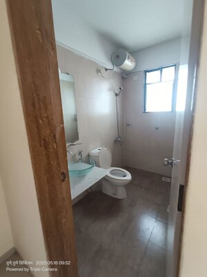 Bathroom in 3 BHK Apartment at Palazzo Apartments, Balewadi – for Rent