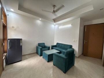 Living Room in 1 BHK Builder Floor at Saket – for Rent