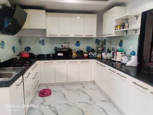 Kitchen in 3 BHK Apartment at Ten Madhapur, Madhapur – for Rent