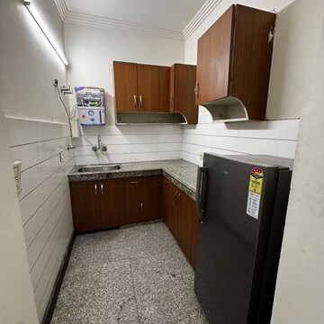 Kitchen in 1 BHK Builder Floor at Huda Staff Colony, Durga Colony – for Rent