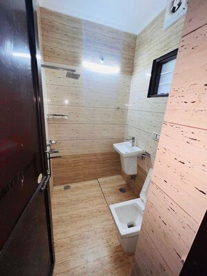 Bathroom in 3 BHK Builder Floor at Dhakoli – for Sale