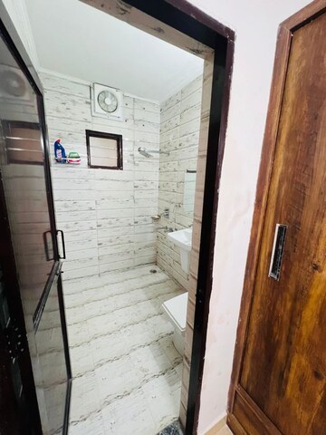 Bathroom in 3 BHK Builder Floor at Dhakoli – for Sale