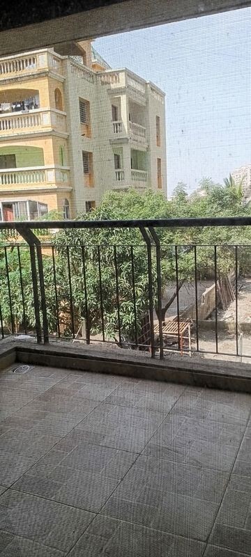 Balcony in 2 BHK Apartment at Sanskruti Jardin, Baner – for Rent